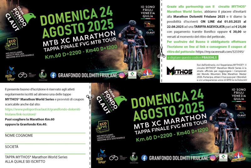 MARATHON DOLOMITI FRIULANE 2025